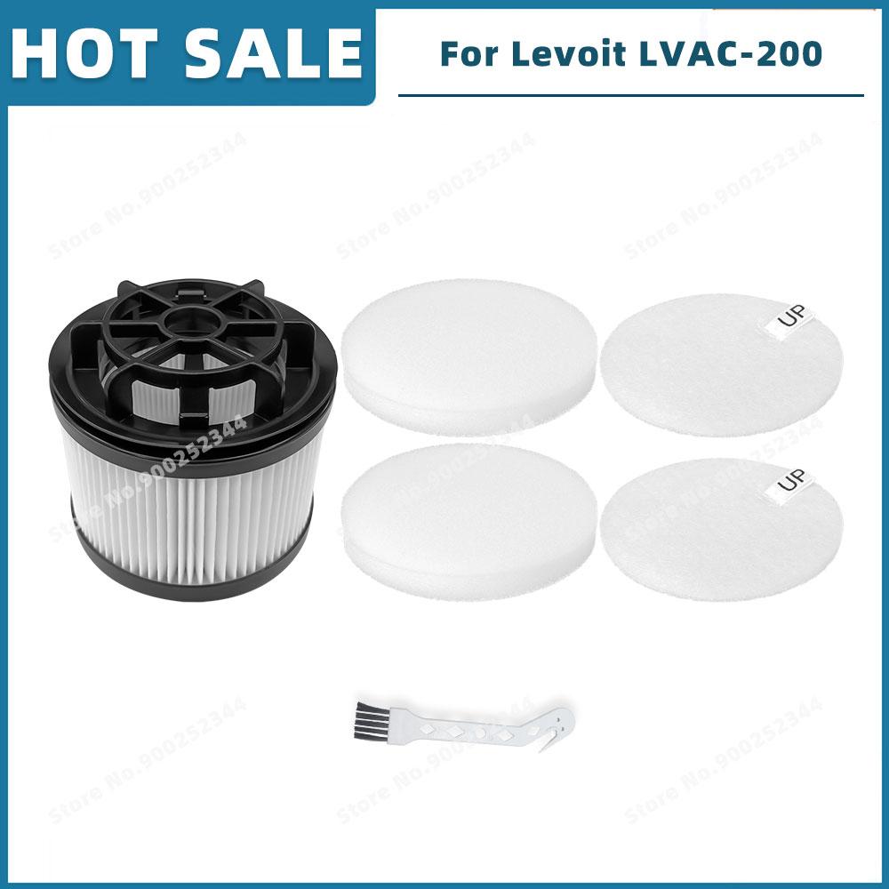 Compatible For Levoit LVAC-200 Vacuum Cleaner Replacement Parts Accessories Pre-Motor Filter Post-Motor Filter