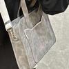 Tablet Carring Case Portable Laptop Sleeve Large Capacity PU Leather Computer Handbag with Straps Shockproof Laptop Bag Office