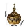Middle Eastern Arabic Incense Burner Metal Ash Catcher Tabletop Decoration Incense Burner Ornament For Spa Home Office