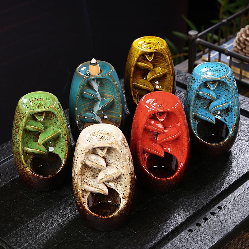 Buddha Hand Backflow Incense Burner - Creative Home Decor Ornament