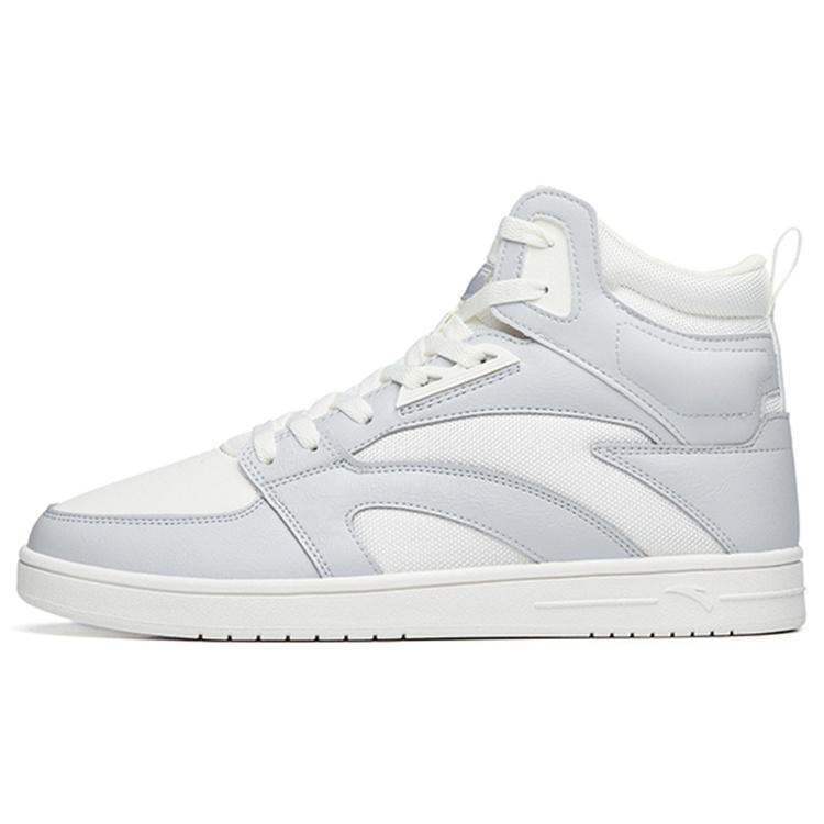 ANTA Street Naughty High  White Grey  Men s 112238067-1 EU 40