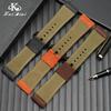 28mm Cowhide strap For Seven Friday P1/2 Q2/03/M2/M021 T2 Men Watchband Vintage Diesel Large Size Men Metal rivet