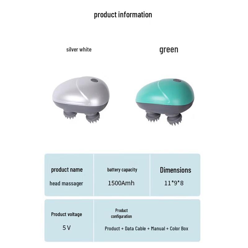 Shangheng Automatic Head and Scalp Massager CN plug (adapter included)