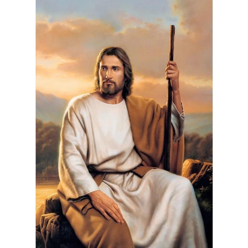 

Христианские Иисус Христос Бог Постеры Принты Религия Вера Холст Живопись Настенное Искусство Картинки Для Церкви Галереи Украшения Подарки 21cm×30cm NoFrame