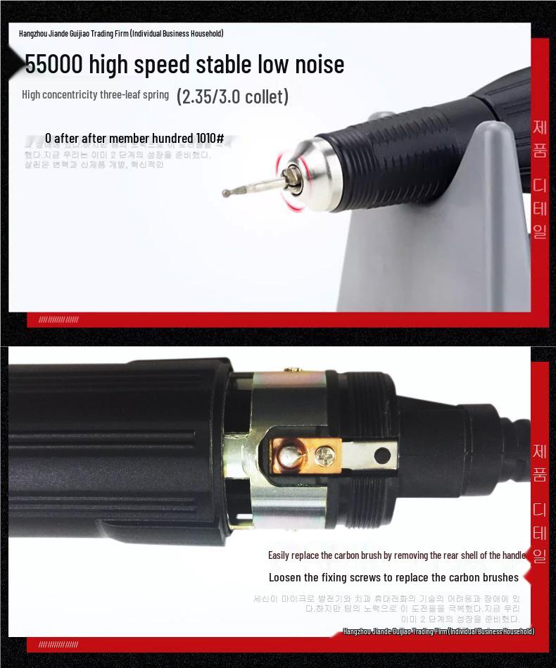 Shih Hsin 204 Full Power Electric Dental and Jade Engraving & Polishing Machine for Nut & Wood Carving