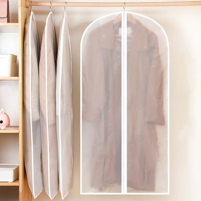 5 Stück Staubbeutel, transparent, für Kleidung, Staubschutz, wasserdicht, staubdicht, schimmelresistent, knitterfrei, Aufbewahrungstasche