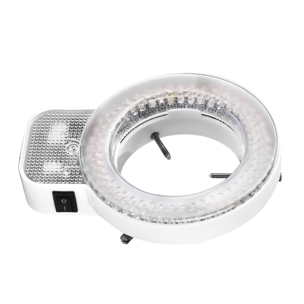 Mikroskopkamera 144 LED-Perlen Lichtquelle Helligkeit einstellbar Ringlampe