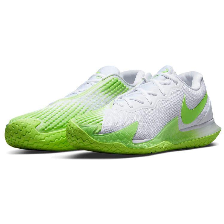 NikeCourt Zoom Vapor Cage 4 Rafa Lime Glow Men Sneakers Green White Obsidian DD1579-100