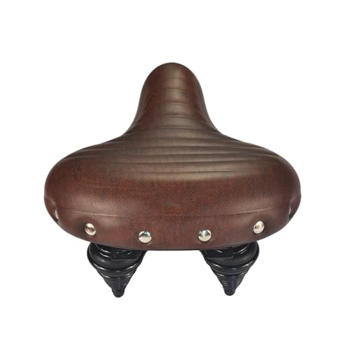 UPANBIKE Bicycle Saddle, Super Soft, Comfortable, Shock Absorbing, Wide Bicycle Seat Suspension Cushion
