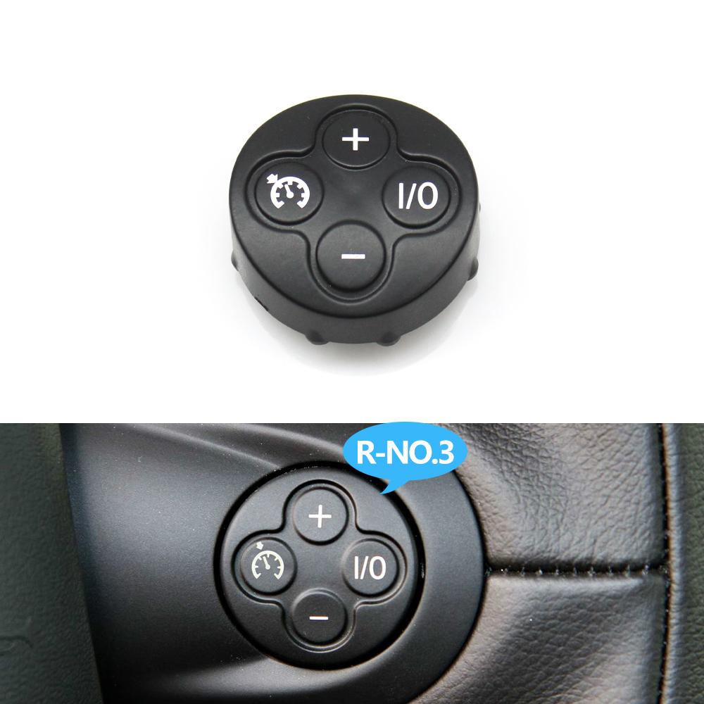 Car Steering Wheel Multifunction Cruise Control Switch Button Cover Trim For BMW Mini Cooper Paceman R55 R56 R57 R58 R59 R60 R61