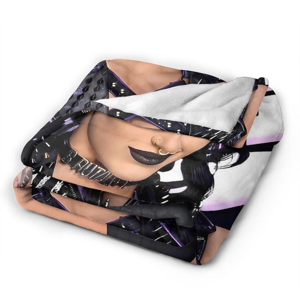 Rhea Ripley Cool Flannel Blanket  Soft Warm Throw Blanket for Home Decor Travel Fashion Bedspread Sofa Bed Cover