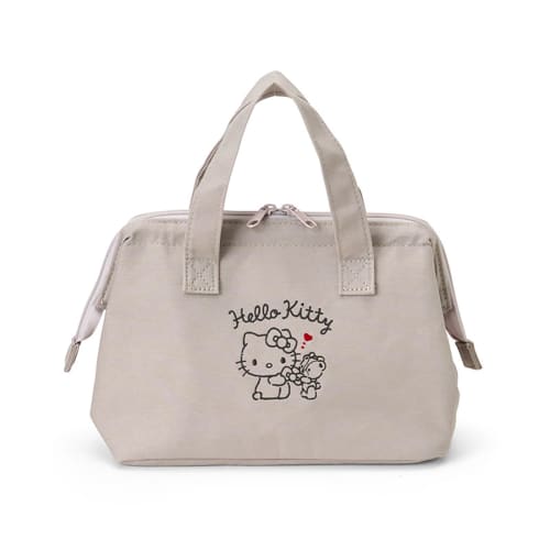 Sanrio Hello Kitty Insulated Lunch Bag with Wire, Gusseted, Lunch Tote, 298352