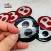 For New Bentley Flying 4pc Personalized Modification Car Wheel Hub Cover Patch 56/65mm Tire Cover Arc Surface Label Sticker