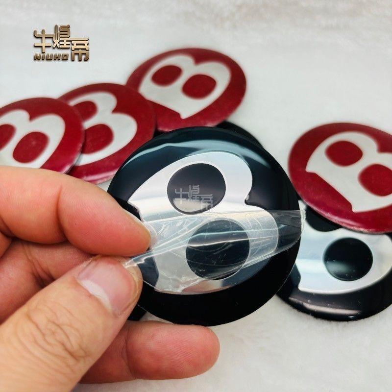 For Bentley LOGO Wheel Decoration Cover Car Accessories Auto Rim Cover Hubcaps Bentayga and Mulsanne Car logo Stickers 56mm65mm