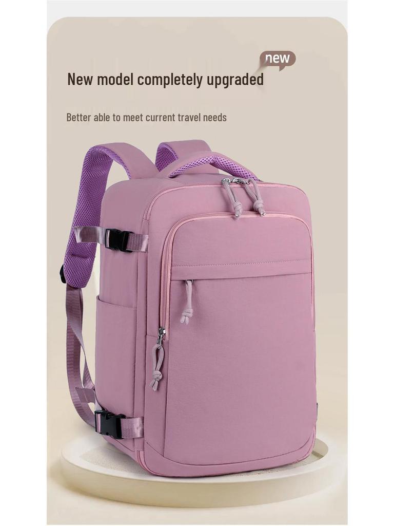 Multifunctional 180° Opening Large Capacity Travel Backpack