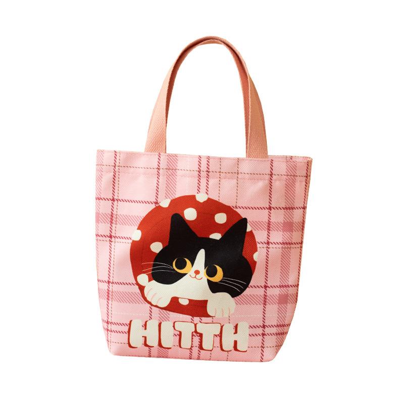 Original cartoon gift bag, cute handbag, birthday gift, Bao Ma hand carry to work, lunch box bag, casual style