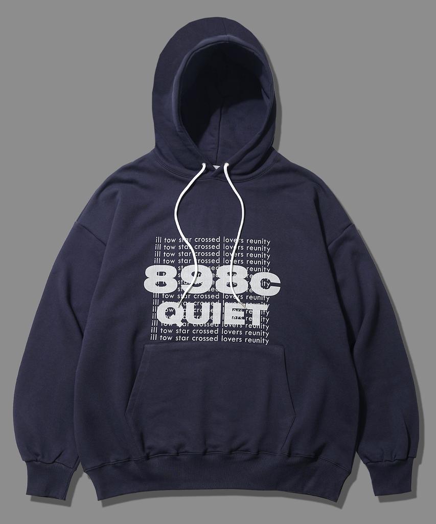 898 Cross Star Sweat Hoodie Navy