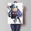 Hot Anime Poster Pokemon Akari Arceus Cartoon Character Picture High Quality Canvas Children's Room Home Decoration Paintings