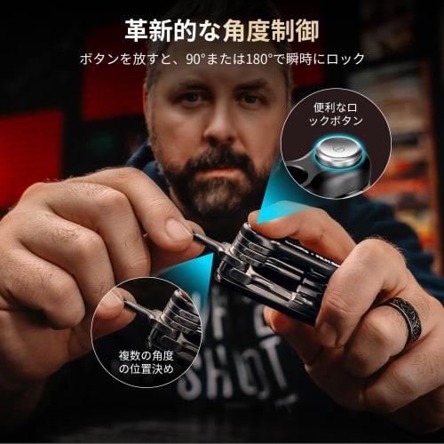 SmallRig x FILM RIOT 10-in-1 Folding Tool Set with Screwdriver and Hex Wrench, Multiple Adjustable Angles, Portable and Compact Design (Black) 4375