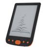 BK‑6025L Portable 6inch 8G E Book Reader Supports TF Card Screen Lighting Orange