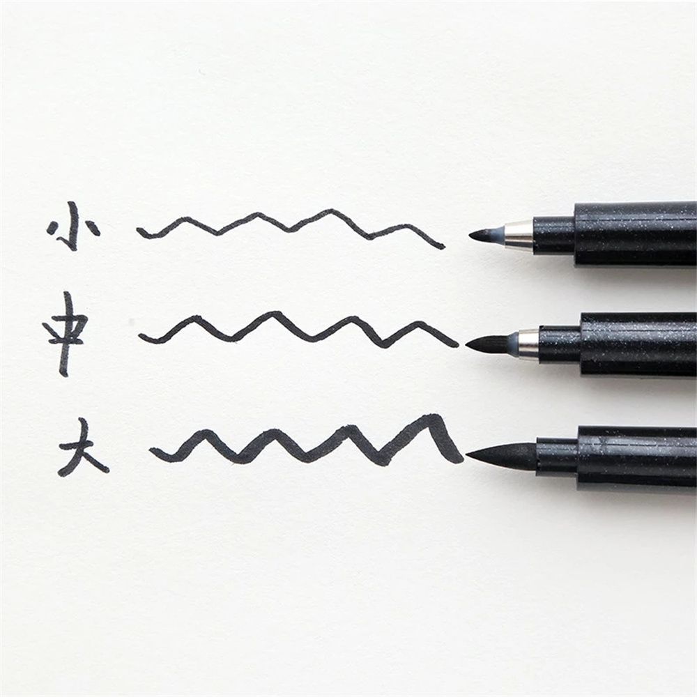 Art Drawing Chinese Words Chinese Calligraphy Pen Nib Brush Pen Marker Pens Calligraphy Pen