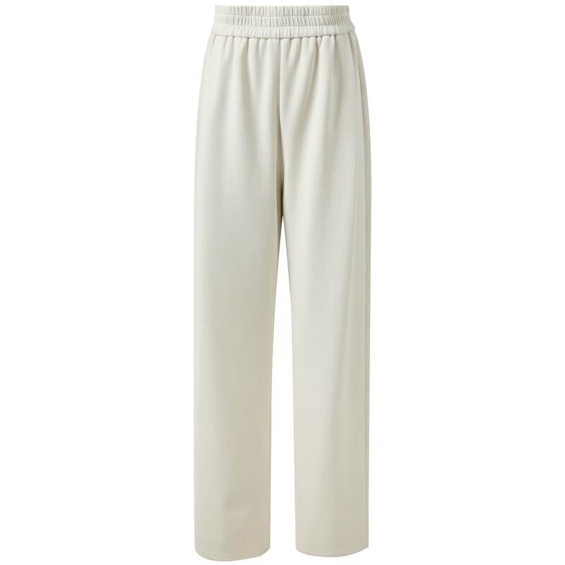 Sancai 2025 Autumn Elastic Waist Straight Leg Casual Pants