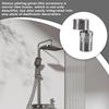 Adjustable Shower Faucet Angle Adapter Adjustable Angled Curved Faucet Foot Stainless Steel Sturdy Shower Shower Head Component