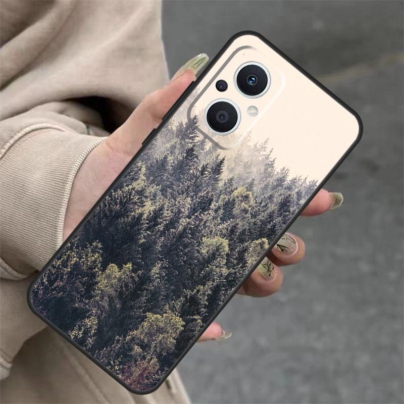 Nature Forest Mountain Case For OPPO Reno 8T 13F 14F 12F 11F 10 12 13 14 Pro 7 8 Lite OPPO Find X8 X6 X9 Pro Cover