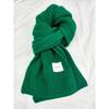 Autumn and winter new arctic velvet knitted scarf, versatile shawl warm knitted scarf neck protection thickened scarf