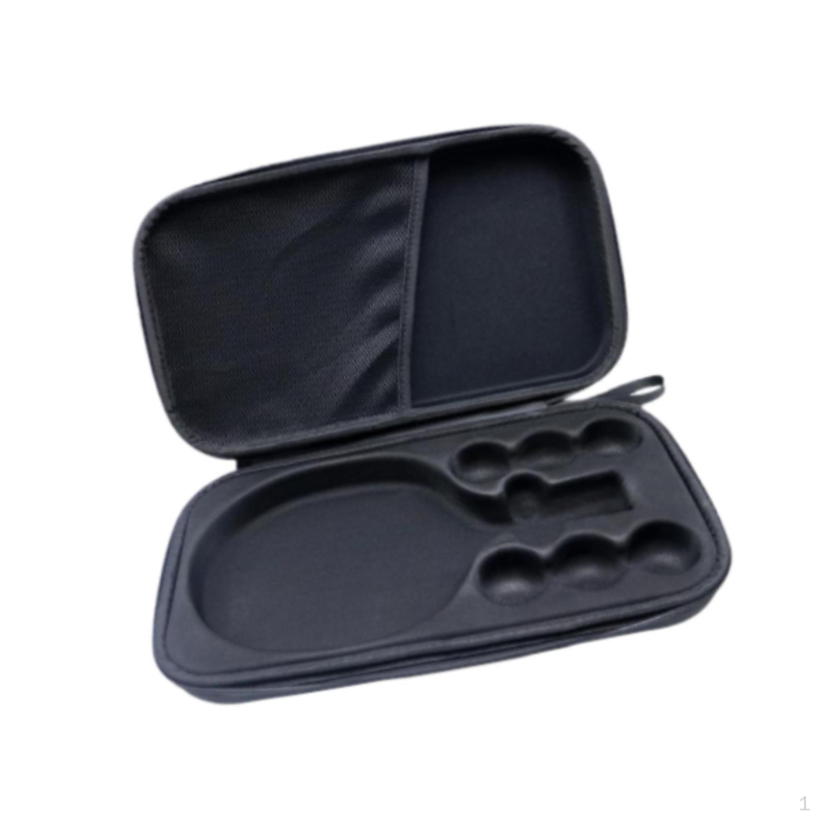 

Легкая сумка для хранения ракеток для настольного тенниса для использования на открытом воздухе Black with Mesh Tray