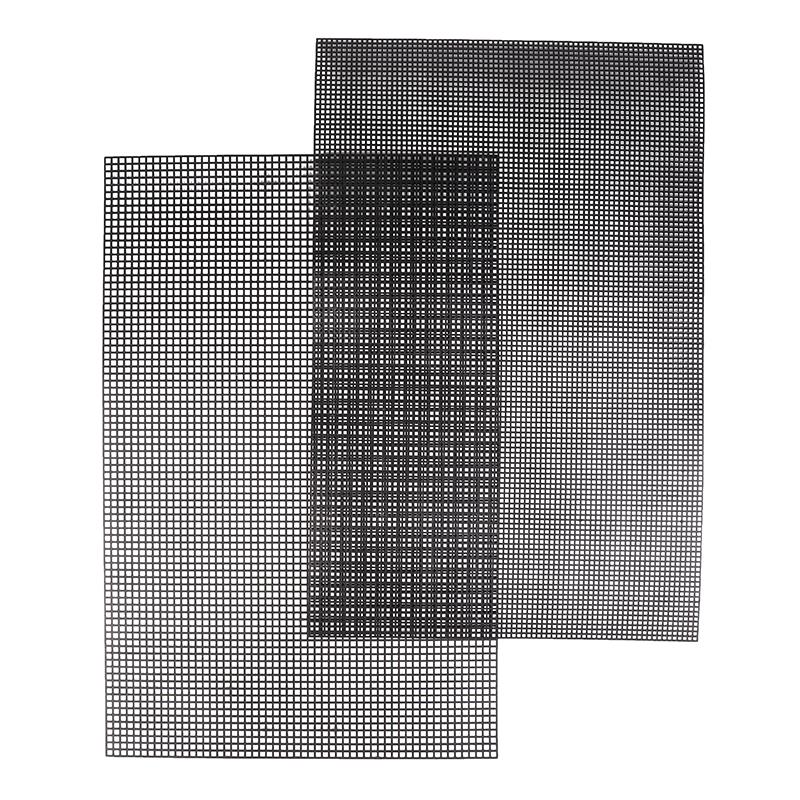 Handcraft Latch Hook Bags Made Plastic Grid Hook Crafts Accessory Plastic Mesh Cloth For Bag Rug Thread Hook Craft Supplies