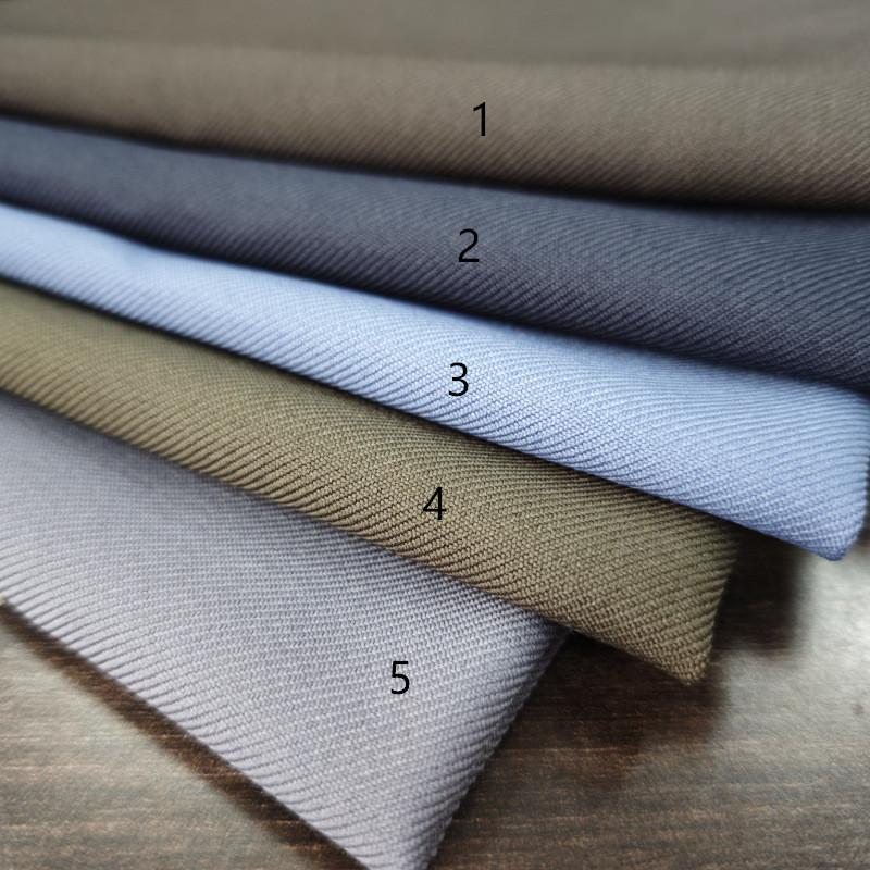 All-polyester Twill Gabardine Fabric Work Uniform Coat Waterproof and Windproof Shoe Covers Hats 300D, 200g Fabric