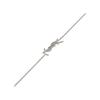 Saint Laurent Original Elegantes Messingarmband Damenarmbänder Silber 635533-Y1500-8126