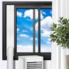 Upgrade Portable ac Window Vent Kit,ac Window Seal Kit,Portable Air Conditioner Window Kit Adjustable Length from 17" to 60" for Sliding
