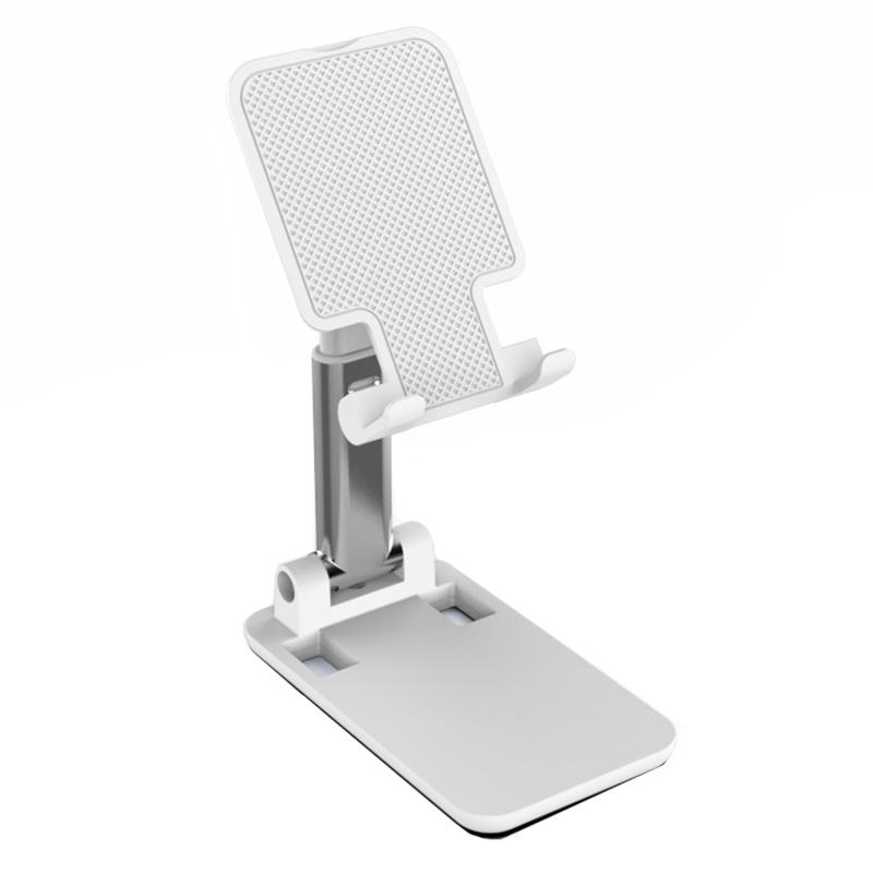 CCT18 Foldable Phone Stand for Desk Height Adjustable ABS Phone Holder Portable Cellphone Cradle