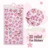 Popular 3D Animal Cartoon Crystal Stickers for Kids' Phone Cases