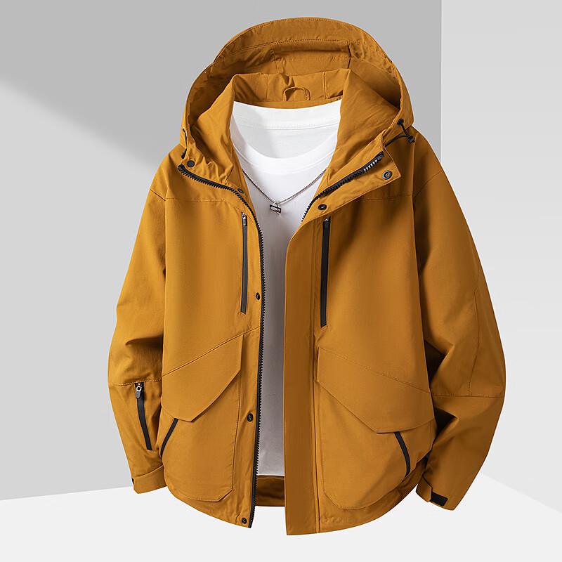 

FAPAI Men s Casual Outdoor Hooded Jacket XL 52