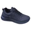 Men's Black Waterproof Leather Casual Sports Shoes - Autumn/Winter, Non-Slip, Wear-Resistant, Perfect for Running and Work.