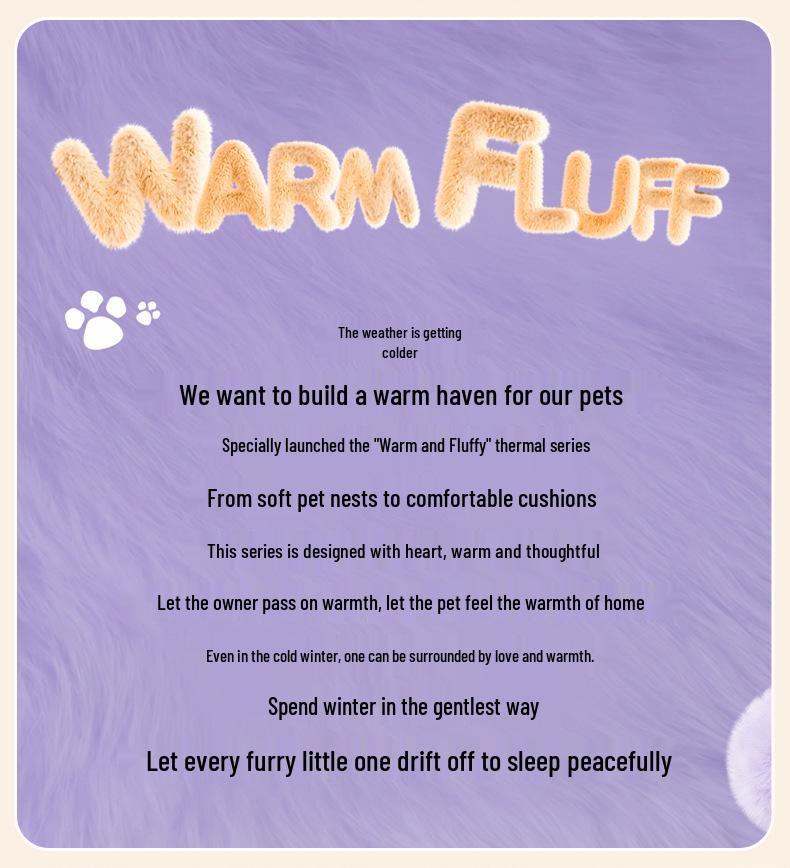 Checkered Cozy Cat and Dog Bed: Warm, Semi-Enclosed, Rocking Nest for Autumn/Winter