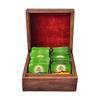 Gift Tea Set In a Wooden Case (60 Pack), Deluxe Wooden Gift Box, Organic India