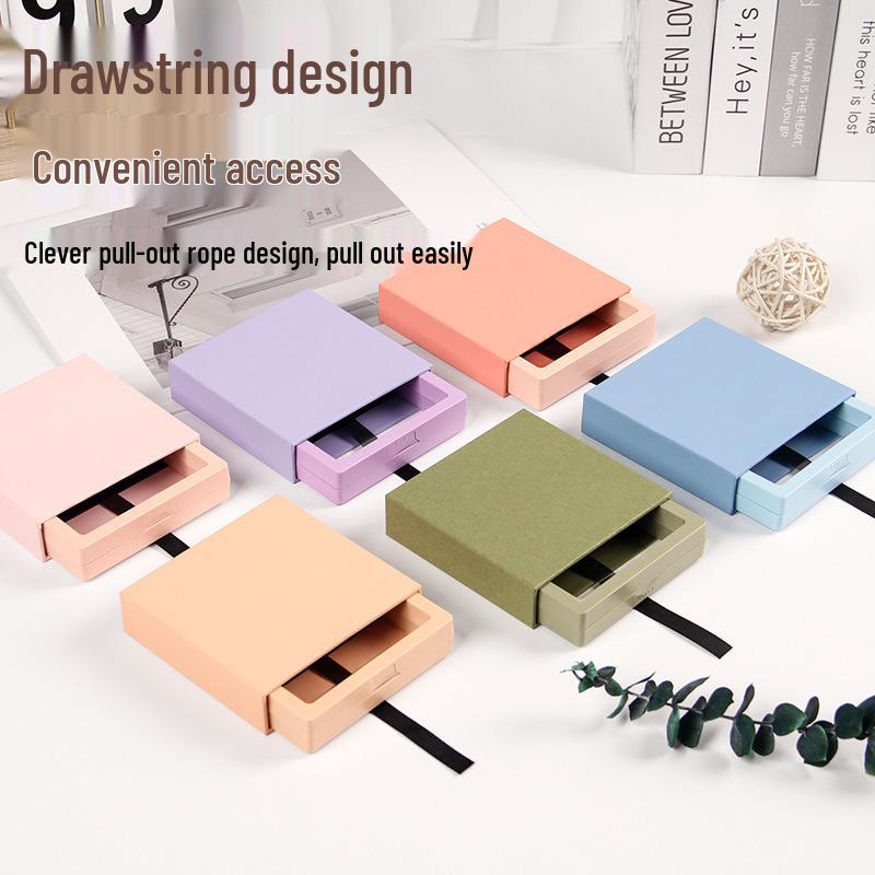 Jewelry Display Box: PE Film Suspension for Earrings, Necklaces, and Rings