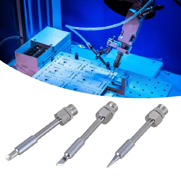 3Pcs Welding Head Soldering Tool Branding Iron 510 Interface Soldering Iron Tips Welding Tips USB Soldering Tip Set