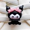 Kuromi Cartoon Shoe Buckle Accessory for AF1 Kids' Shoelaces - DIY Decoration.