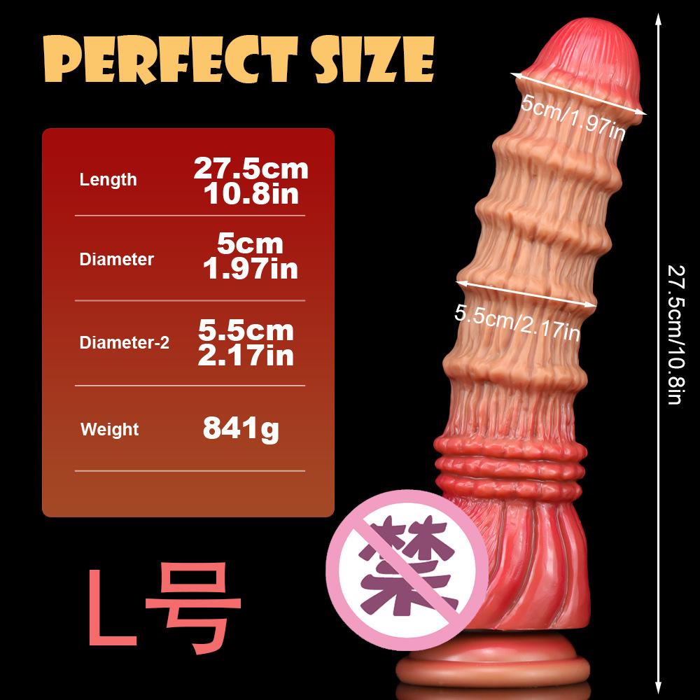 Alien Liquid Silicone Imitation Real and Fake Dildo  Oversized Long and Thick  Anal Expansion  Anal Plug  Masturbator Adult Sex Toy