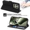 For Xiaomi 14T Case Flower Pattern PU Leather Wallet Phone Cover with Strap