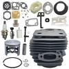 54mm Cylinder Piston Carb Kit For Husqvarna 288XP 181 281 288 Chainsaws Power Tools 503506301