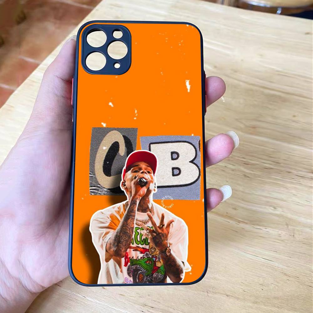 C-Chris Brown 11 Mattes Cover Handyhülle Für iPhone 16 15 14 11 12 13 Mini Pro Max X XR XS stoßfest