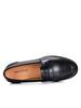 Men's Retro British Style Genuine Leather Slip-On Loafers - Comfortable & Breathable Business Casual Shoes