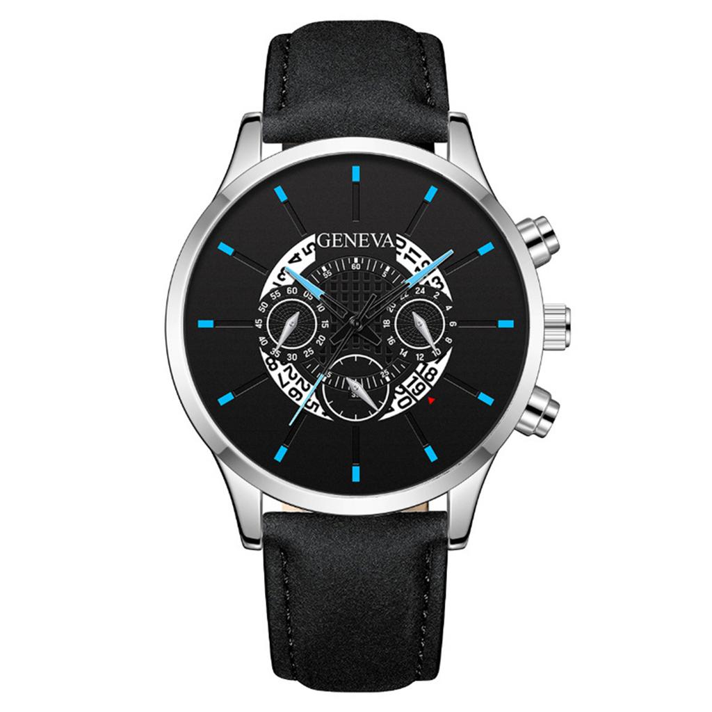 Men's Luminous Running Alarm Clock Watch