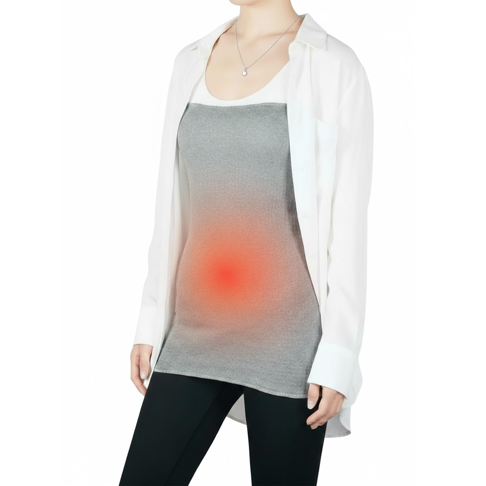 

Rayocon Long Belly Защищает от кондиционера и подходит для и лета и всех сезонов Грелка/Пояс для согревания талии, 100% хлопок, Тонкий, Теплый, Холодный,